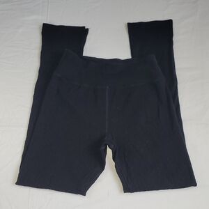 YEAR OF OURS Ribbed High High Legging Women’s Black Pant TN1615-BK Size Medium